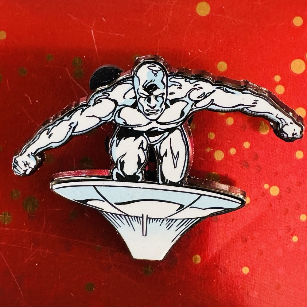 Disney Marvel Fantastic Four Mystery Pin Silver Surfer - Salesone Boxlunch